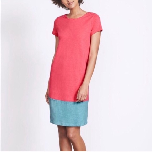 Boden Dresses & Skirts - Boden Sz 12 Colorblock Jersey Dress EUC